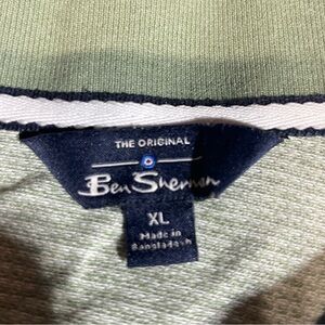 Ben Sherman Sage Green Knitwear